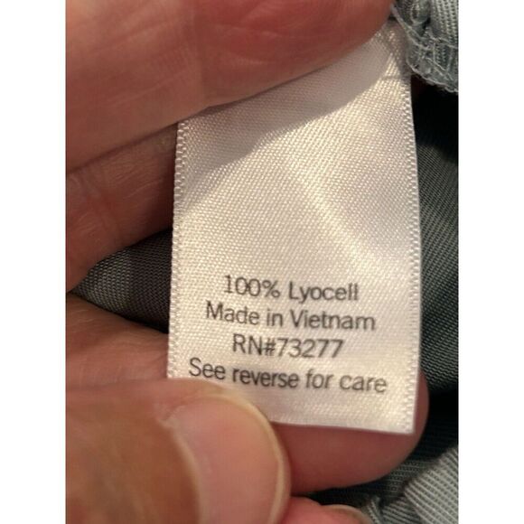 Croft & Barrow Women's Blue Pull On Relaxed Fit Pants L - Picture 5 of 6